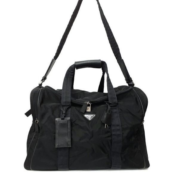 Prada Bag Boston Nylon - Picture 1 of 8
